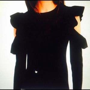 Max studio XS Black Sweater Dress NWT